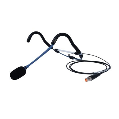 Fitness Audio E*mic (blauw) inclusief mini XLR-P4. Multi Mic voor o.a.Shure